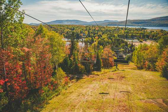 Ski Lift in Saint-Donat